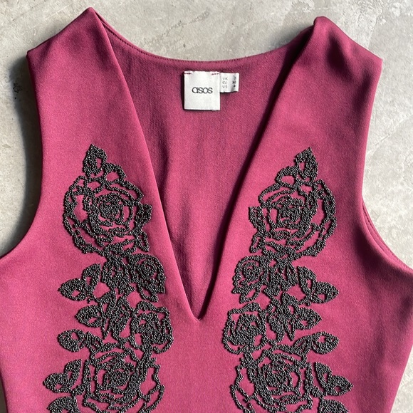 ASOS Beaded Bodysuit - Picture 2 of 6